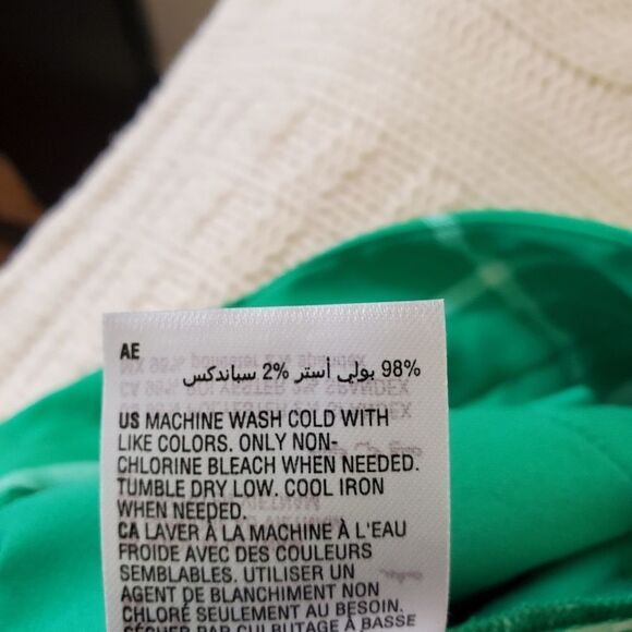 Maison Jules Windowpane Check Crop Capri Pants - Picture 12 of 12